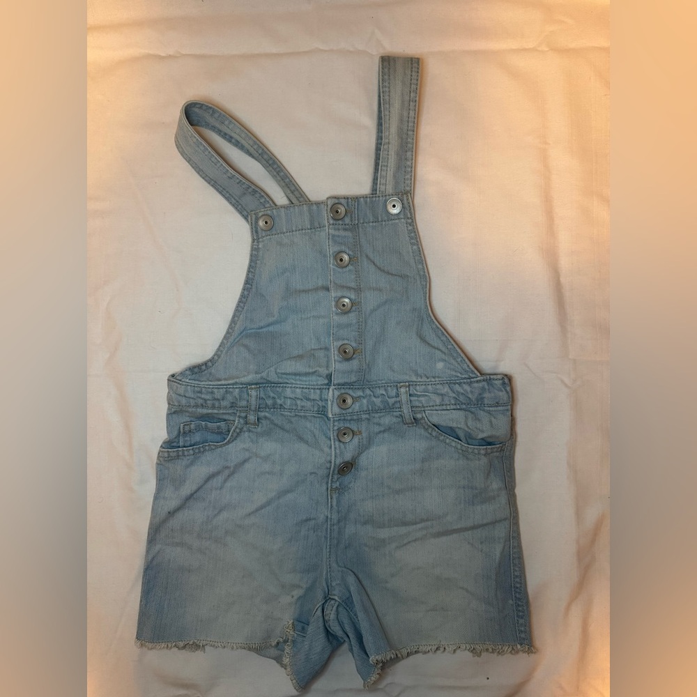 Denim Blue Kids One Piece Overalls